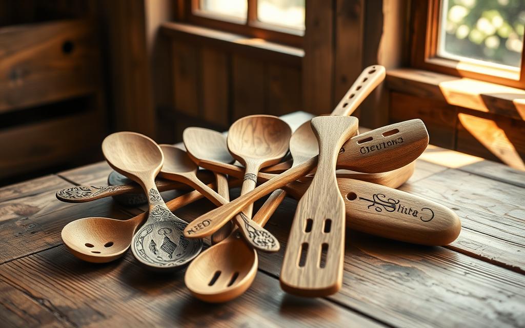 decorative wooden serving utensils decorative wooden serving utensils