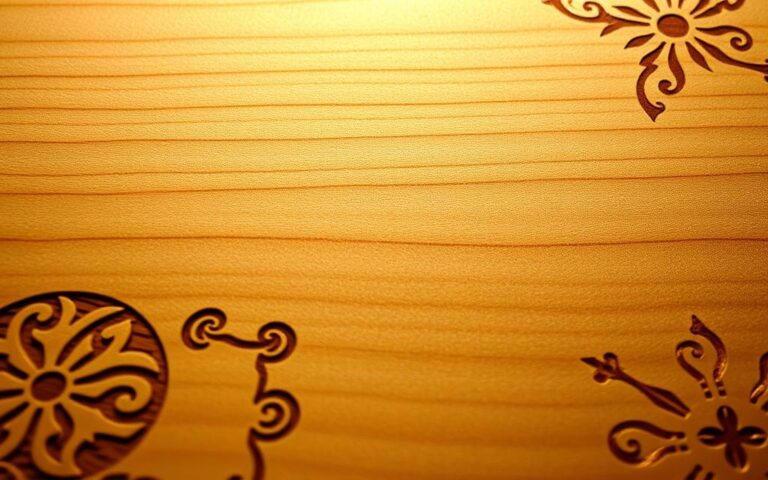 laser engraved wood