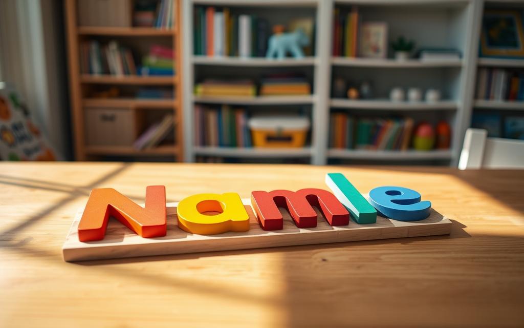 wooden name puzzles
